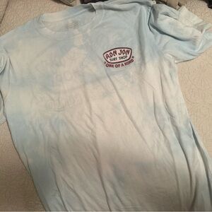 Ron Jon Light Blue Tie-Dye Short Sleeve Surf Tee